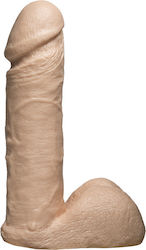 Vac U Lock Realistic Cock Ρεαλιστικό Dildo με Όρχεις Vanilla 16cm