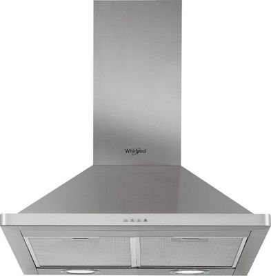 Whirlpool WHCN 64 F LM X Απορροφητήρας Καμινάδα 60cm Inox