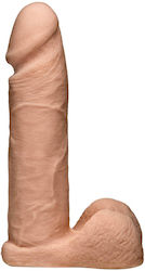 Vac U Lock Ultraskyn Cock Realistic Dildo with Scrotum Flesh 20cm