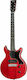Harley Benton DC-Junior FAT Electric Guitar SG with 1xP90 Pickup Configuration Faded Cherry