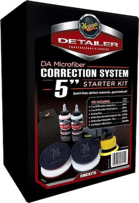 Meguiar's Da Microfiber Correction System 5" Starter Kit Reparator pentru Zgârieturi Autoturism 473ml