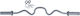 Welfit Welfit ​Curl Bar Olympic Type Φ50mm 9kg 120cm Length without Collar