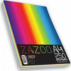 Skag Zazoo Hârtie A4 80gr/m² 250 foi Multicolor 236942
