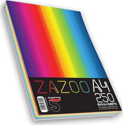 Skag Zazoo Druckpapier A4 80gr/m² 1x250 Blätter Mehrfarbig 236942