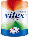 Vitex Classic Πλαστικό Χρώμα 55 για Εσωτερική Χρήση Μαύρο 750ml