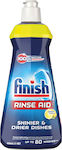 Finish Rinse Aid Υγρό Λαμπρυντικό Πλυντηρίου Πιάτων με Άρωμα Λεμόνι 400ml