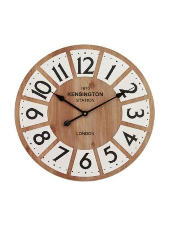 Etoile Ρολόι Τοίχου Ξύλινο 58cm
