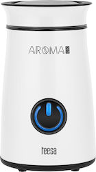 Teesa Aroma G50 Електрически Кафемелачка 150W с капацитет за кафе на зърна 50гр Бял Teesa Aroma G50 Електрически Кафемелачка 150W с капацитет за кафе на зърна 50гр Бял