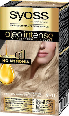Syoss Oleo Intense 9-11 Ξανθό Πολύ Ανοιχτό Σαντρέ 115ml