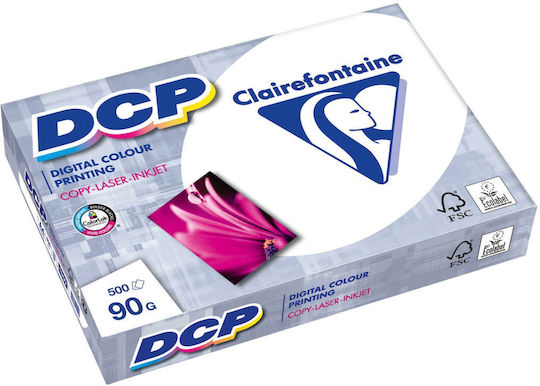 Clairefontaine DCP Druckpapier A4 90gr/m² 1x500 Blätter Weiß 1833C