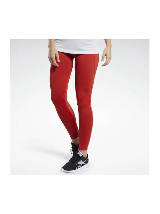 Reebok CrossFitA Mesh Lux Women's Long Legging Red