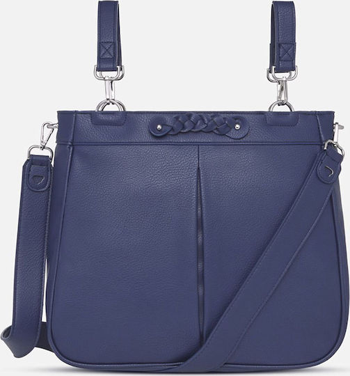 Mayoral Wickeltasche-Wickeltasche Schulter/Hand Blau 31x31cm.