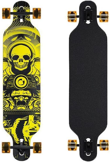 Nils Homeland Complete Longboard 9.45" Yellow