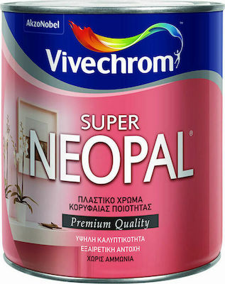 Vivechrom Super Neopal Πλαστικό Χρώμα για Εσωτερική Χρήση Μπλε 200ml