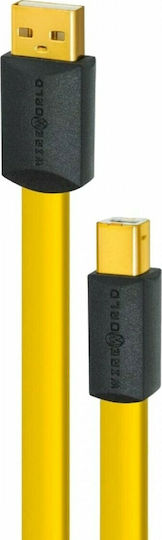 Wireworld USB 2.0 Cablu USB-A - USB-B Galben 1m
