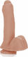 Calexotics Uncut Emperor Glass Dildo with Balls and Suction Cup Flesh 17cm