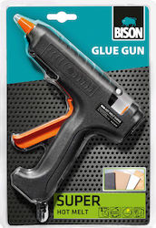 Bison Glue Gun Super Hot Melt Πιστόλι Θερμοκόλλησης 60W για Ράβδους Σιλικόνης 11mm