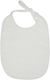Lorelli Double-Faced Waterproof Bib Fabric with Lace Band White 10pcs