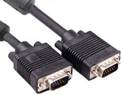 Vnzane Cable VGA male - VGA male Μαύρο 10m (04.001.0389)