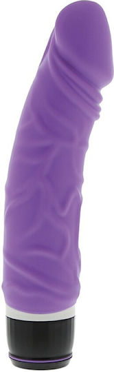 Seven Creations Silicone Classic Patriot Realistic Vibrator Realistisch Vibrator 17cm Purple