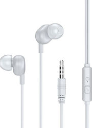 Remax RW-105 In-ear Handsfree with 3.5mm Connector White