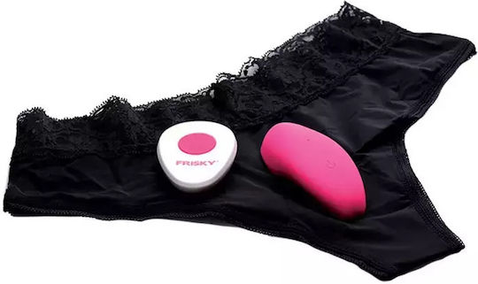 XR Frisky Playful Panties Δονητής για Ζευγάρια με Απομακρυσμένο Έλεγχο Pink