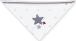 Interbaby Stars Bandana Tesatura cu buton Gri