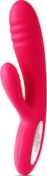 Svakom Adonis Vibrator Rabbit 20cm Plum Red