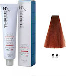 Faipa Three Colore Cream Color Hair Dye 9.5 Blonde Very light Maoni 120ml