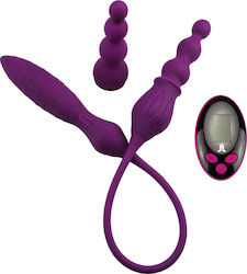 Adrien Lastic 2X Double Vibrator Violet Adrien Lastic 2X Double Vibrator Violet