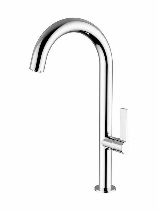 Ottone Meloda Kitchen Faucet Counter Chrome