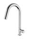 Ottone Meloda Kitchen Faucet Counter Chrome