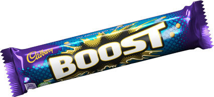 Cadbury Boost Chocolate Milk with Caramel and Biscuit 49gr 1pcs