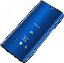 Hurtel Clear View Buchen Sie Kunststoff Blau (Galaxy S20)