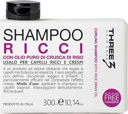 Faipa Three Hair Care Sampon De Par Hidratare Pentru Toate Tipurile De Păr 300ml