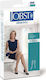 Jobst Jobst Ultrasheer Κάλτσες Κάτω Γόνατος Διαβαθμισμένης Συμπίεσης 20-30 mmHg Μπεζ