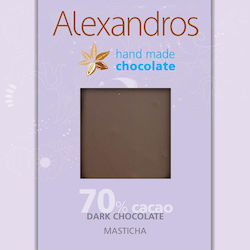 Alexandros Organic Chocolate Dark Masticha with 70% Cocoa 90gr 1pcs