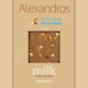 Alexandros Ciocolata Lapte Alune de pădure 90gr