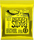 Ernie Ball Πλήρες Σετ Nickel Wound Χορδών για Ηλεκτρική Κιθάρα Slinky Beefy 11 - 54"