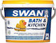 Swan Bath & Kitchen Plastik Farbe für Innenbereich Verwendung Weiß 9Es