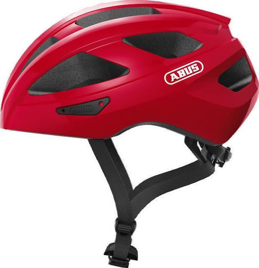 Abus Macator Bicycle Helmet Road / Mountain Blaze Red