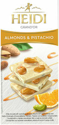Heidi Grand’or Σοκολάτα Λευκή Almonds & Pistachios 100gr