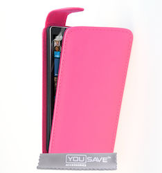 YouSave Accessories Vertical Flip Pink (Nokia Lumia 930)