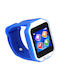Kurio Glow Kinder Smartwatch mit GPS und Kautschuk/Plastik Armband Blau