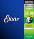 Elixir Set of Nickel Plated Steel Strings for Electric Guitar Optiweb