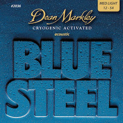 Dean Markley Blue Acoustic 2036 Strings 12 - 54 Inch Acoustic Guitar
