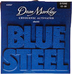 Dean Markley Set Oțel de Coarde pentru Chitară electrică Blue Steel Electric D-Tune 13 - 56"