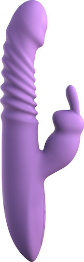 Pipedream Fantasy For Her - Her Thrusting Silicone Rabbit Вибратор Заек 24см Лилаво