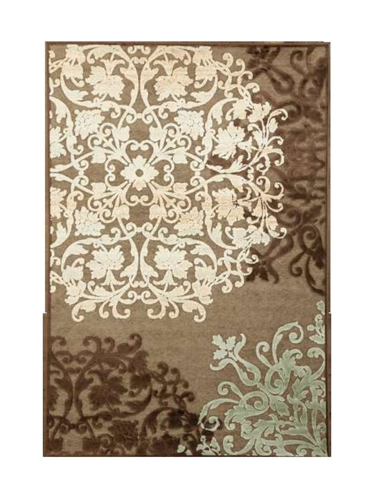 Klonaras 111/491330 Rug Rectangular Summer Brown