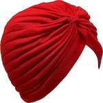 Women's Cotton Turban Cotton Red